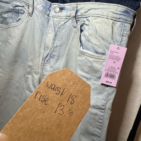 Light Blue Men's Jeans - Picture 8 of 8